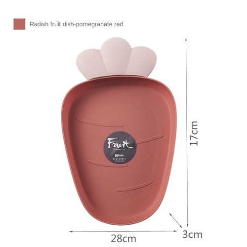 Plastic Fruit Shape Dish Table Fruit Plate Bowl Candy Tray Tableware Set Snack Salad Desserts Nuts plate