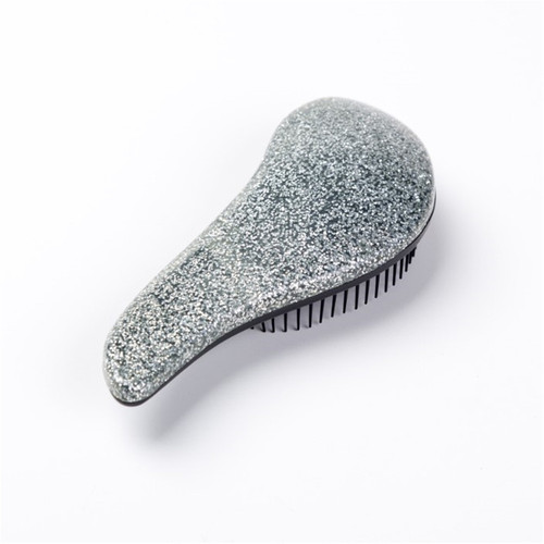 Anti-static Hair Brush Comb Styling Tools Shower Electroplate Detangling Massage Combs for Salon Styling Women Girls Hai
