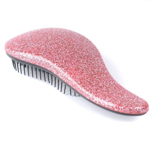 Anti-static Hair Brush Comb Styling Tools Shower Electroplate Detangling Massage Combs for Salon Styling Women Girls Hai