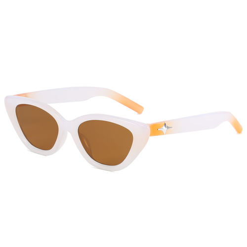 Superhot Eyewear 21706 Fashion 2023 Retro Cheap Plastic Small Triangle Cat Eye Vacation Sunglasses