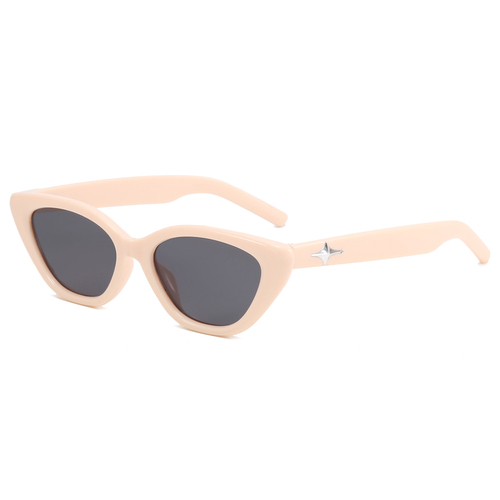 Superhot Eyewear 21706 Fashion 2023 Retro Cheap Plastic Small Triangle Cat Eye Vacation Sunglasses