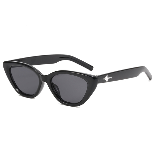 Superhot Eyewear 21706 Fashion 2023 Retro Cheap Plastic Small Triangle Cat Eye Vacation Sunglasses