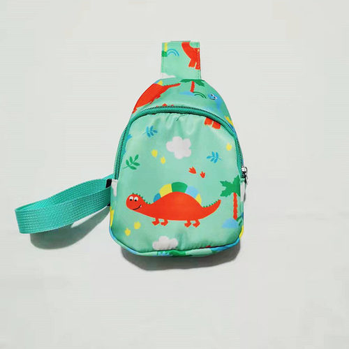 Hot Selling Cute Dinosaur Unicorn Print Coin Purse New Boys and Girls Kids Purse Waist Chest Bag