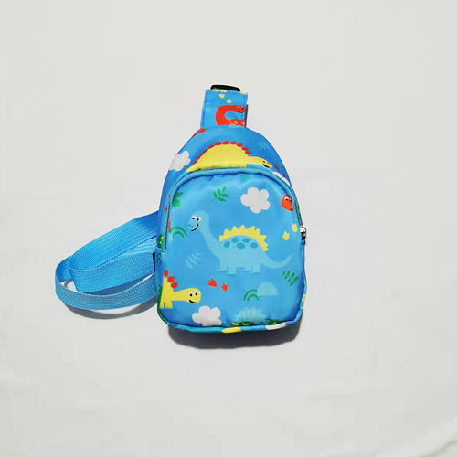 Hot Selling Cute Dinosaur Unicorn Print Coin Purse New Boys and Girls Kids Purse Waist Chest Bag