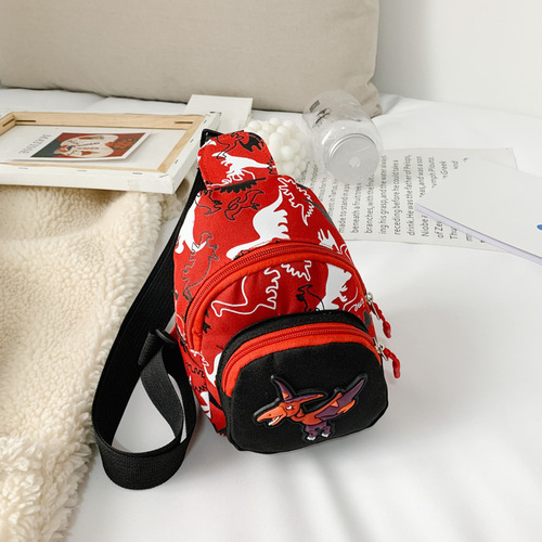 New Arrivals Children's Waist Bag Boy Dinosaur Messenger Fashion Coin Purse Kids' Chest Bags