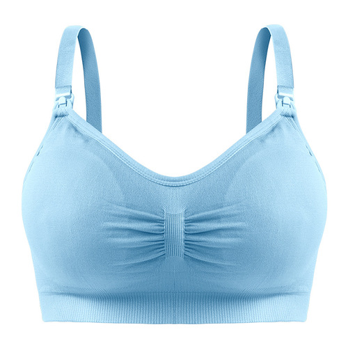 Womens Plus Size Seamless Nursing Bra Adjustable Pregnancy Women Breastfeeding Sleep Bras