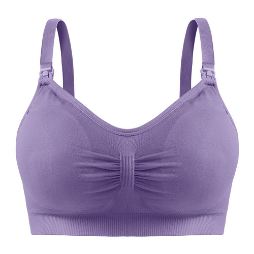 Womens Plus Size Seamless Nursing Bra Adjustable Pregnancy Women Breastfeeding Sleep Bras
