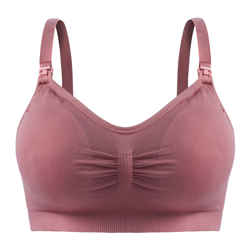 Womens Plus Size Seamless Nursing Bra Adjustable Pregnancy Women Breastfeeding Sleep Bras