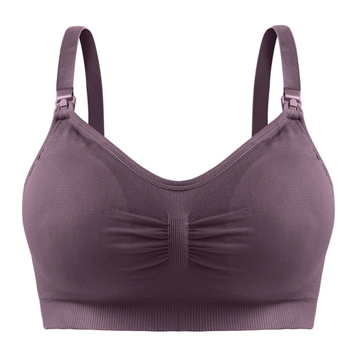 Womens Plus Size Seamless Nursing Bra Adjustable Pregnancy Women Breastfeeding Sleep Bras