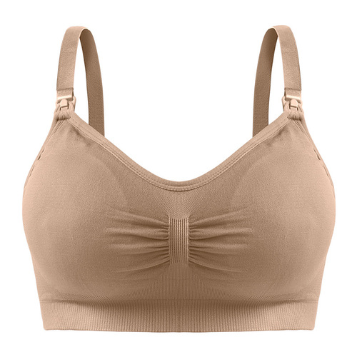 Womens Plus Size Seamless Nursing Bra Adjustable Pregnancy Women Breastfeeding Sleep Bras