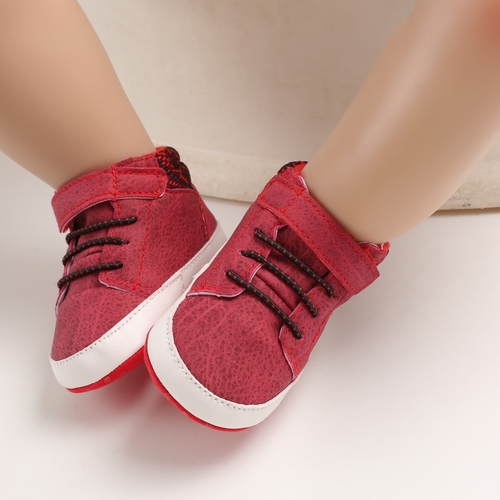 Baby Soft Sole Non Slip Casual Shoes PU Leather Toddler Footwear for Boys