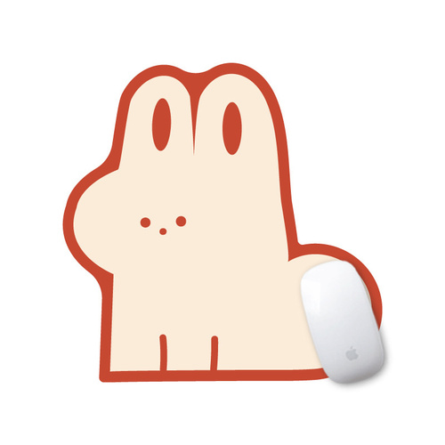 Fast Shipping Cute Kawaii Leather Mouse Pads Cartoon Bunny   Sublimation Gaming Mouse Pads Large And Small Des