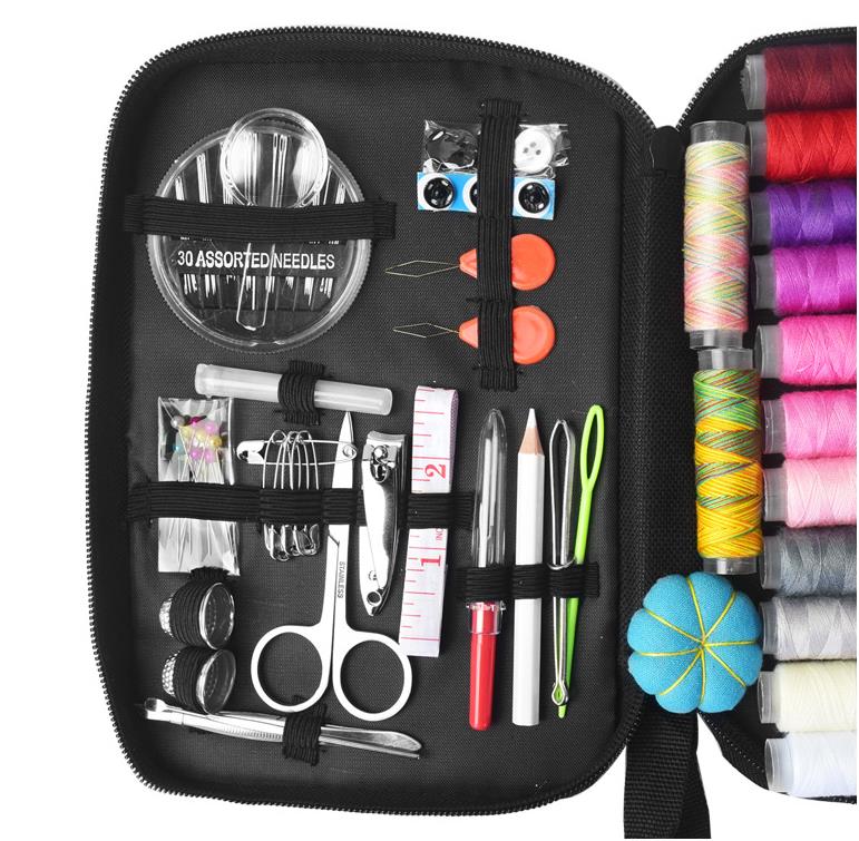 Sewing Kits DIY Multi-function Sewing Box Set for Hand Quilting Stitching Embroidery Thread Sewing Accessories