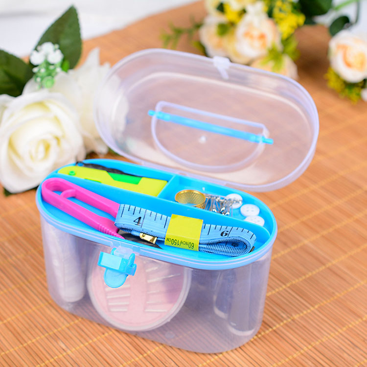 Sewing Kit Box Needle Thread Hand Sewing Tool Box Organizer Accessories Sewing Supplies