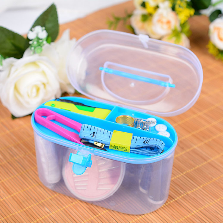 Sewing Kit Box Needle Thread Hand Sewing Tool Box Organizer Accessories Sewing Supplies
