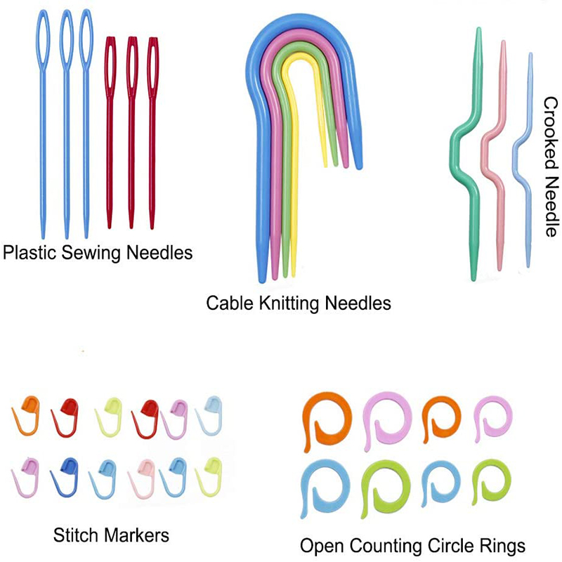 MGZ-14  Bamboo Wooden Handle Crochet hook Sewing Tools Needle crochet kit