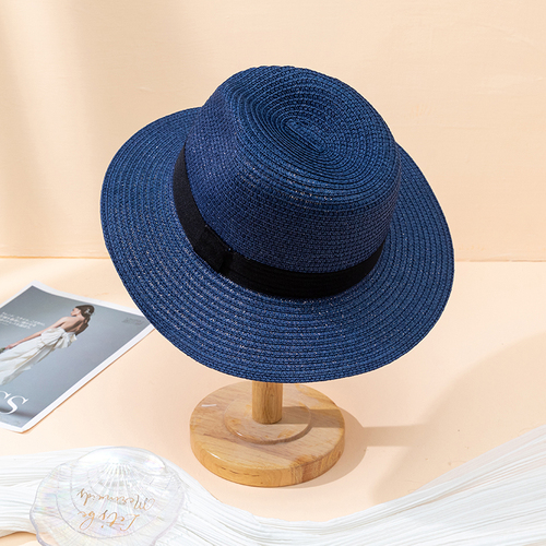 Hat Spring Summer Breathable Straw Braid Floppy Hat for Women & Men, Outdoor Sun Protection