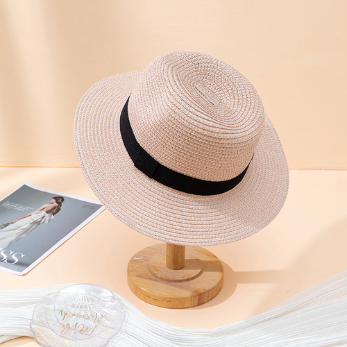 Hat Spring Summer Breathable Straw Braid Floppy Hat for Women & Men, Outdoor Sun Protection