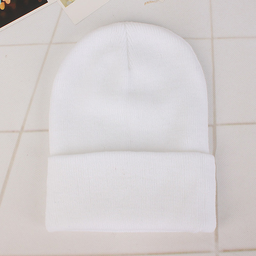   Winter Hat Embroclothes beanie Unisex Adults Knitted Beanies 