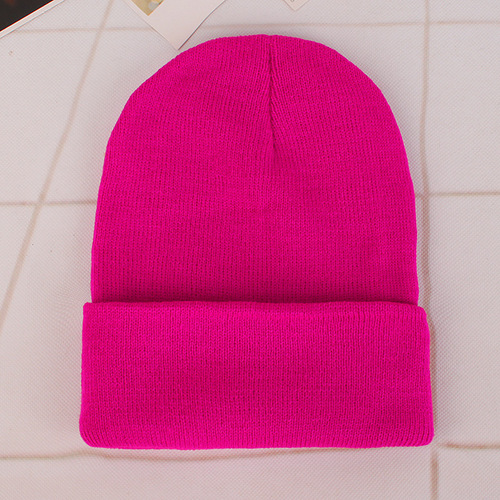   Winter Hat Embroclothes beanie Unisex Adults Knitted Beanies 
