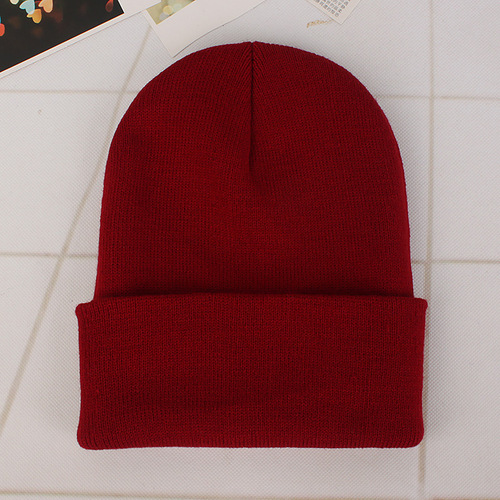   Winter Hat Embroclothes beanie Unisex Adults Knitted Beanies 