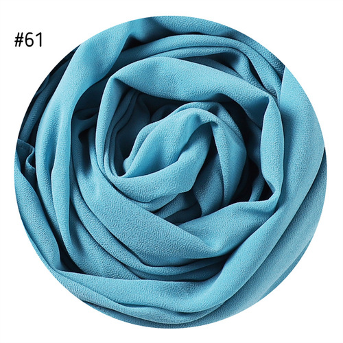  Plain Premium Hijab Muslim Borong Tudung Woman Pearl Chiffon Shawl Other Scarves Ethnic Scarf