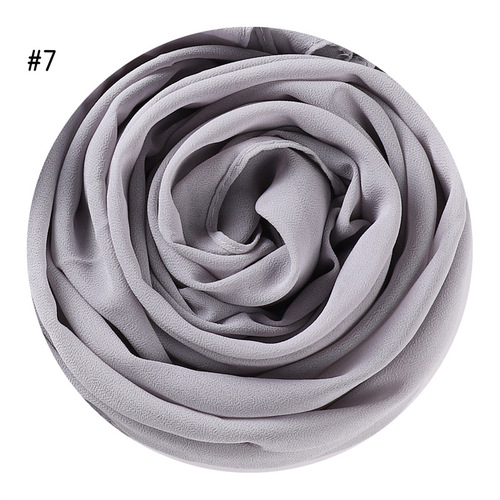  Plain Premium Hijab Muslim Borong Tudung Woman Pearl Chiffon Shawl Other Scarves Ethnic Scarf