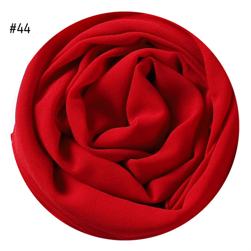  Plain Premium Hijab Muslim Borong Tudung Woman Pearl Chiffon Shawl Other Scarves Ethnic Scarf