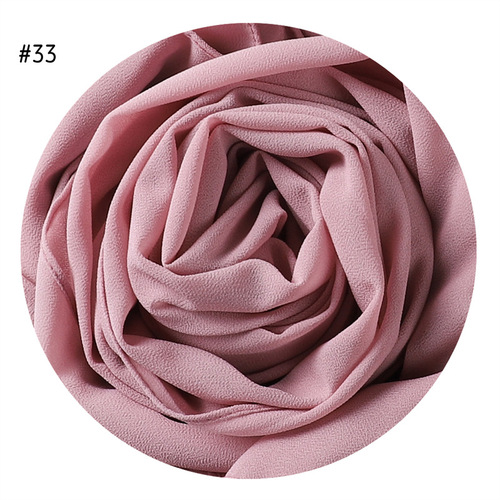  Plain Premium Hijab Muslim Borong Tudung Woman Pearl Chiffon Shawl Other Scarves Ethnic Scarf