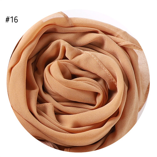  Plain Premium Hijab Muslim Borong Tudung Woman Pearl Chiffon Shawl Other Scarves Ethnic Scarf