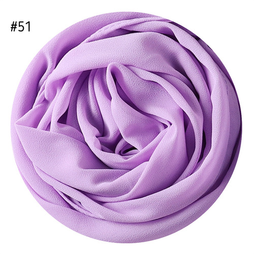  Plain Premium Hijab Muslim Borong Tudung Woman Pearl Chiffon Shawl Other Scarves Ethnic Scarf