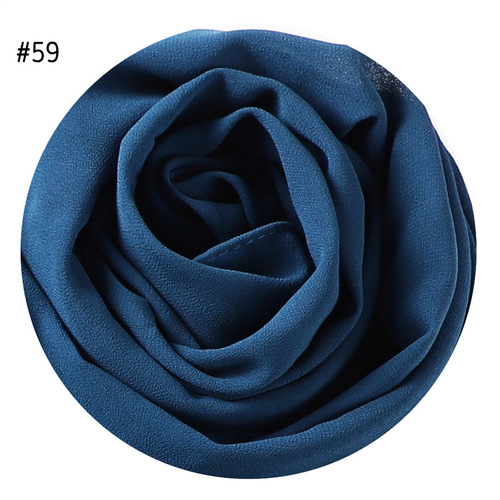  Plain Premium Hijab Muslim Borong Tudung Woman Pearl Chiffon Shawl Other Scarves Ethnic Scarf