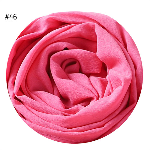  Plain Premium Hijab Muslim Borong Tudung Woman Pearl Chiffon Shawl Other Scarves Ethnic Scarf