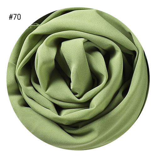  Plain Premium Hijab Muslim Borong Tudung Woman Pearl Chiffon Shawl Other Scarves Ethnic Scarf