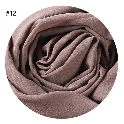  Plain Premium Hijab Muslim Borong Tudung Woman Pearl Chiffon Shawl Other Scarves Ethnic Scarf