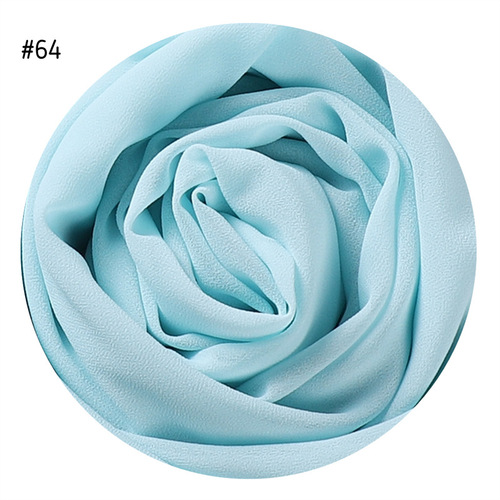  Plain Premium Hijab Muslim Borong Tudung Woman Pearl Chiffon Shawl Other Scarves Ethnic Scarf