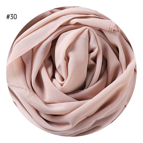  Plain Premium Hijab Muslim Borong Tudung Woman Pearl Chiffon Shawl Other Scarves Ethnic Scarf