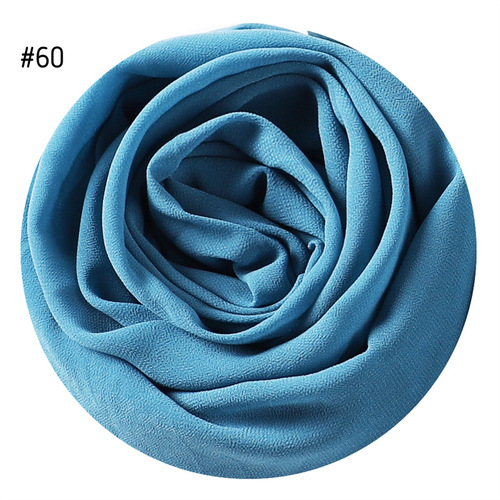  Plain Premium Hijab Muslim Borong Tudung Woman Pearl Chiffon Shawl Other Scarves Ethnic Scarf