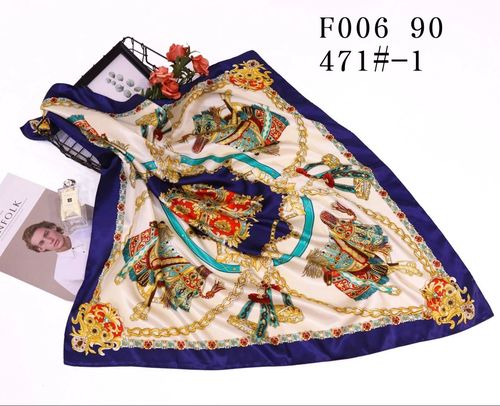  Outlet Casual Satin Silk Women 2021 Scarves with Luxury Design