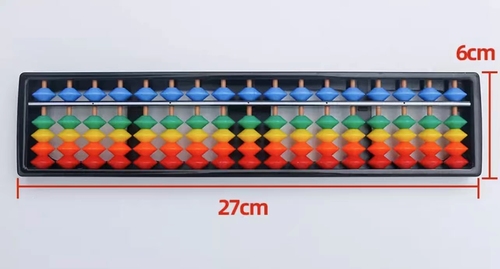 HUAYI Student Soroban 7 9 11 13 15 17 Rods Brown Black ABS Plastic Beads Column Cheap Abacus Soroban japanese abacus sor