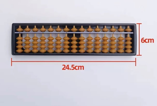 HUAYI Student Soroban 7 9 11 13 15 17 Rods Brown Black ABS Plastic Beads Column Cheap Abacus Soroban japanese abacus sor