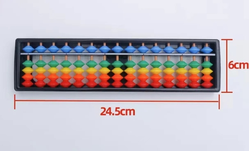HUAYI Student Soroban 7 9 11 13 15 17 Rods Brown Black ABS Plastic Beads Column Cheap Abacus Soroban japanese abacus sor