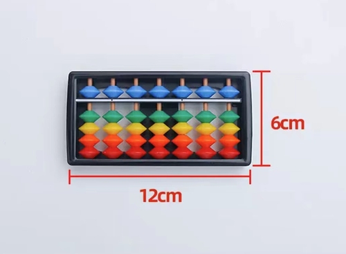 HUAYI Student Soroban 7 9 11 13 15 17 Rods Brown Black ABS Plastic Beads Column Cheap Abacus Soroban japanese abacus sor