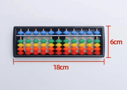 HUAYI Student Soroban 7 9 11 13 15 17 Rods Brown Black ABS Plastic Beads Column Cheap Abacus Soroban japanese abacus sor