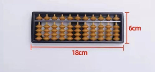 HUAYI Student Soroban 7 9 11 13 15 17 Rods Brown Black ABS Plastic Beads Column Cheap Abacus Soroban japanese abacus sor