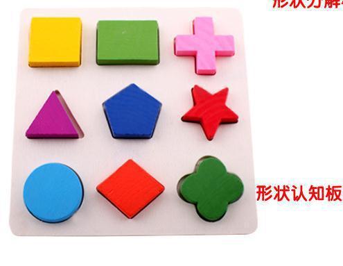  Tangram Caterpillar stacking 3D Wooden Puzzles Child Games wood toys for kids montessori