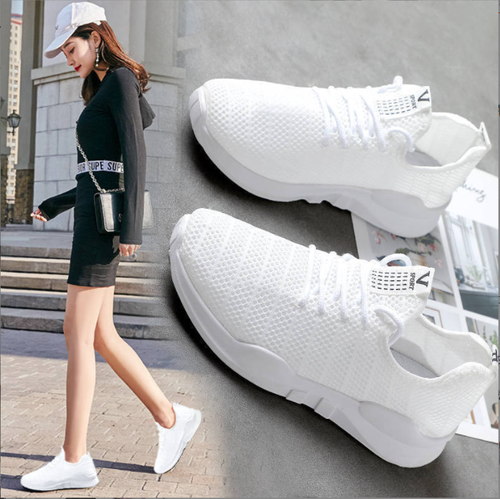 Women's Shoes Fashion Thick and Soft Bottom Breathable Sneakers