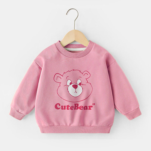 Boy Cartoon Hoodie Autumn Spring And New Clothing Children Baby In The Baby Top Autumn Thin Fashion