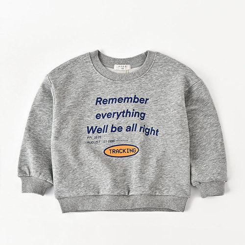 Sports Hoodie Boys And Girls Long Sleeved Undershirt In Spring New 2023 Autumn Winter Children Clothing