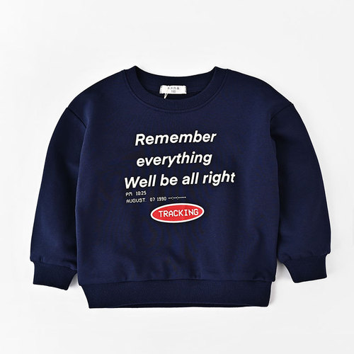 Sports Hoodie Boys And Girls Long Sleeved Undershirt In Spring New 2023 Autumn Winter Children Clothing